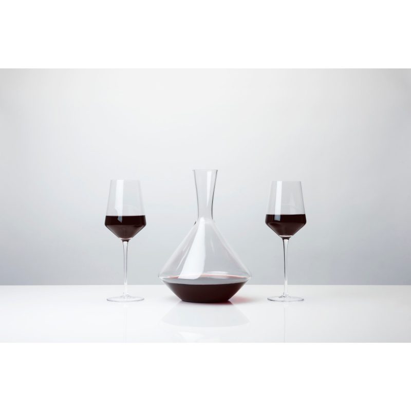 3 piece angled crystal bordeaux set by viskir 5208 drinkware viski 403595