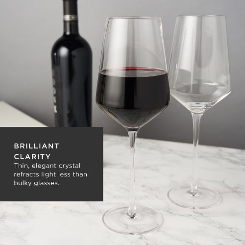 3 piece angled crystal bordeaux set by viskir 5208 drinkware viski 866540