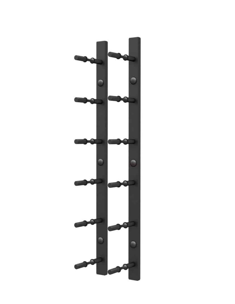 Ultra Wall Rails HZ 1dp 2ft Matte Black no bottles