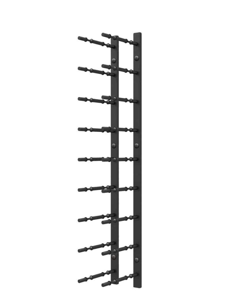 Ultra Wall Rails HZ 2dp 3ft Matte Black no bottle