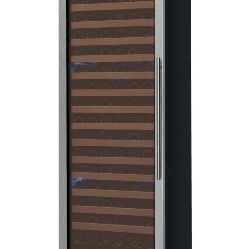 Allavino - 24" Wide 174 Bottles Single Zone FlexCount Classic II Tru-Vino Stainless Steel Wine Cooler (AO YHWR174) Wine Cooler Allavino Left Hand Hinge