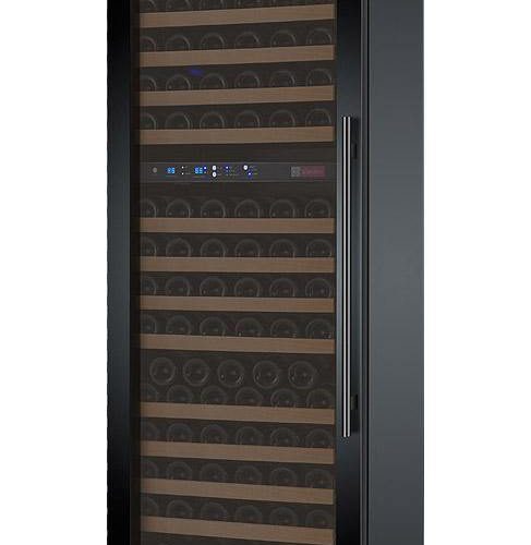 Allavino - 24" Wide 172 Bottles Dual Zone FlexCount II Tru-Vino Black Wine Cooler (AO VSWR172) Wine Cooler Allavino Left Hand Hinge