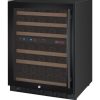 Allavino - 24" Wide 56 Bottles Dual Zone FlexCount II Tru-Vino Black Wine Cooler (AO VSWR56-2BL) Wine Cooler Allavino Left Hand Hinge