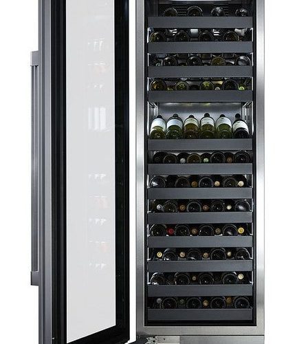 Perlick - 24" 94 Bottles Single Zone Built-in Stainless Steel Wine Cooler (CR24W-1) Wine Cooler Perlick