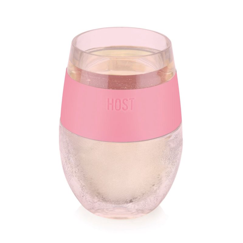 wine freeze cooling cup in translucent pink 7419 drinkware host 913521 e7b075da 7757 4a96 be9a 6467685b51a7